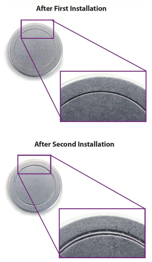 Planchers d’injecteur avec double joint Vespel - figure article GNAR3261 04b