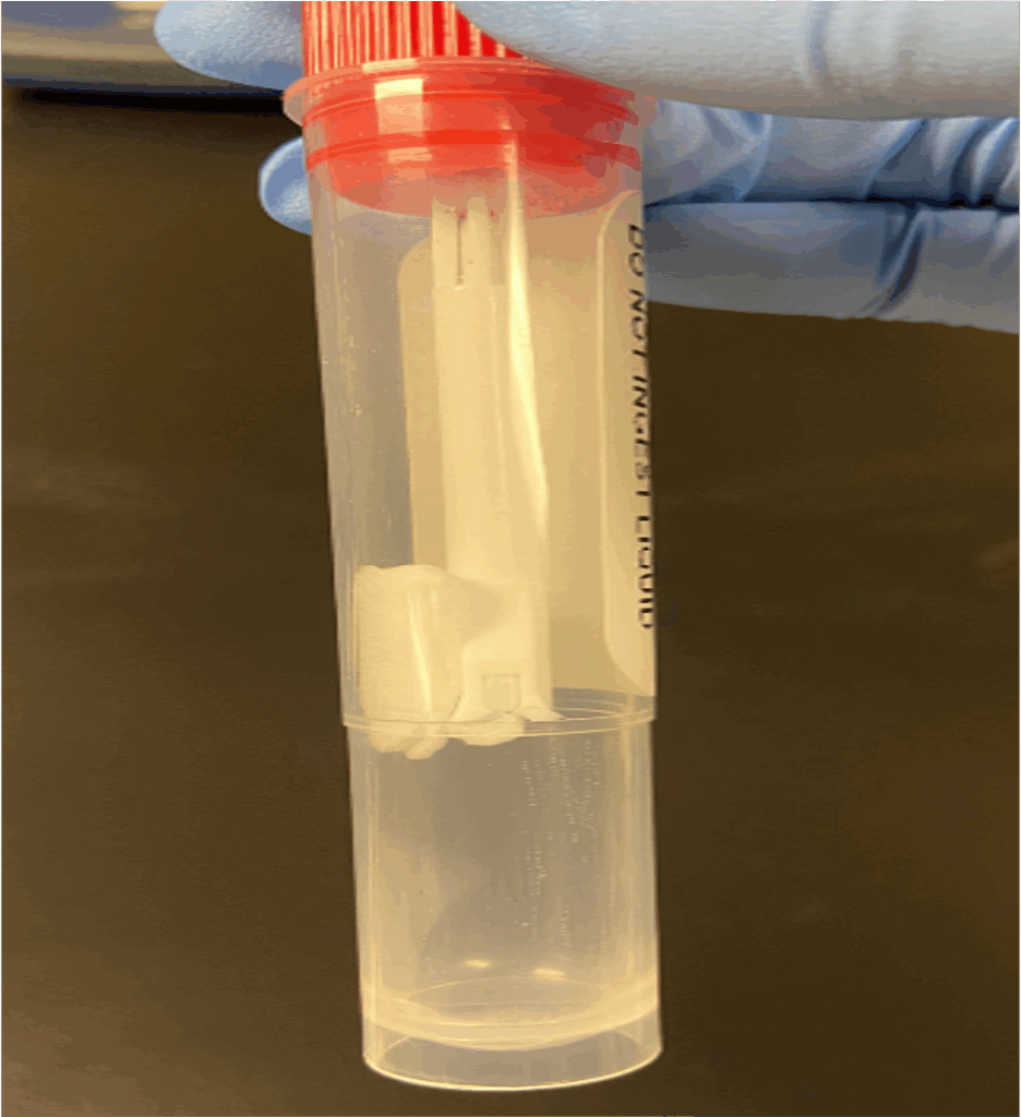The Benefits of Centrifugation on Oral Fluid Samples - blog centrifugation sponge fold fig 1 1