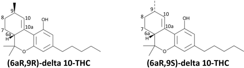 Delta-10-THC Epimers, another obstacle in the ever-growing THC family - blog delta 10 thc epimers another obstacle in the ever growing thc family 01