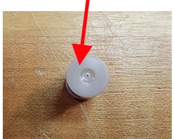 Just don’t do it!! Don’t overtighten your LC direct connect guard. - impression on the guard cartridge resulting from excessive tightening