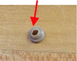 Just don’t do it!! Don’t overtighten your LC direct connect guard. - PEEK ferrule damaged due to overtightening