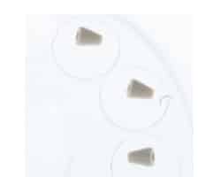 Just don’t do it!! Don’t overtighten your LC direct connect guard. - unused PEEK ferrule (catalog # 27476)