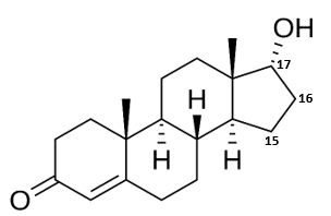 Measure Testosterone and Epitestosterone Levels with Force Biphenyl - epitestosterone structure