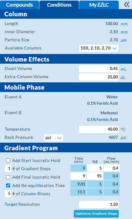 Screenshot of Pro EZLC.