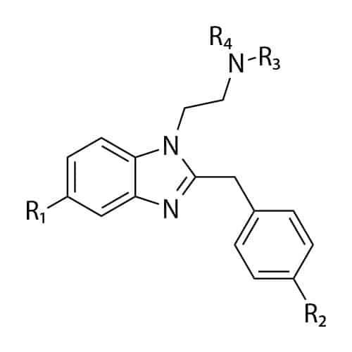 Basic nitazene structure