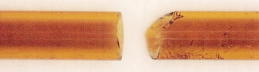 proper and improper fused silica cuts