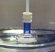 Bluestem glass solvent filter