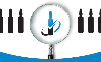 複数のリファレンススタンダードのうち、1つを虫眼鏡で強調している イメージ