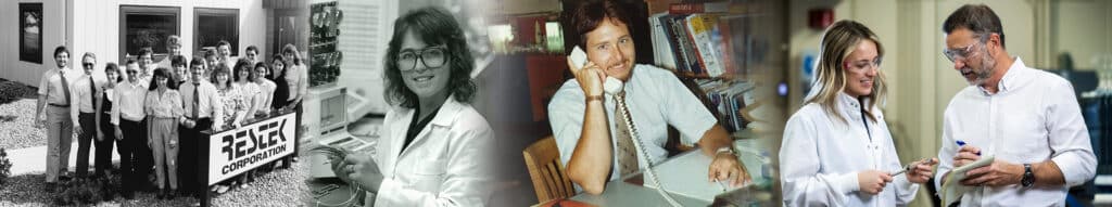 Restek History: A Celebration of Four Decades - page banner restek history image