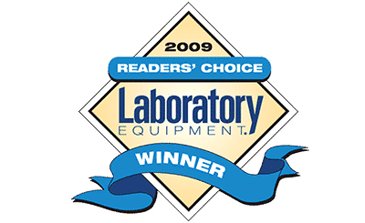 Winning seal from Laboratory Equipment.