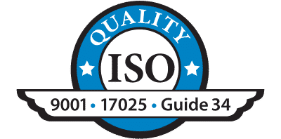 Restek's ISO quality seal.