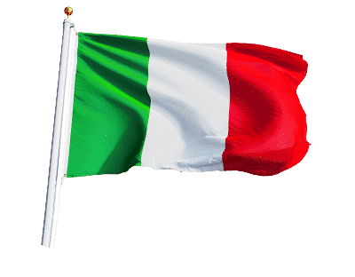 Flag of Italy.